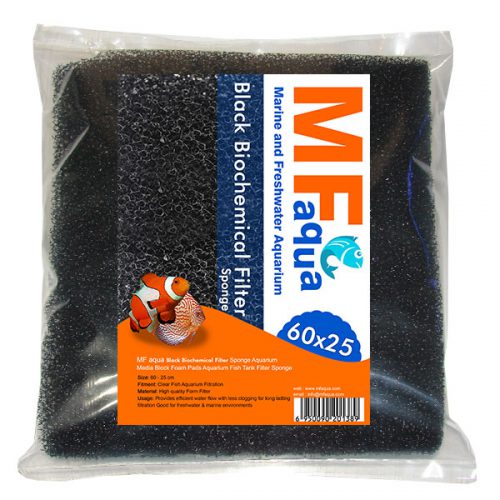 MF aqua Black Biochemical Filter Sponge 60-25cm