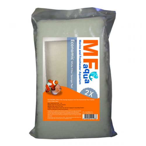MF aqua Economic White Filter Sponge Pad